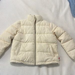 Levi’s corduroy puffer jacket size small
